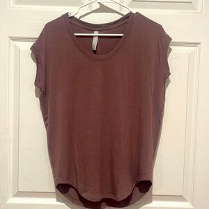 ATHLETA Soft Tee Shirt Size XS, comes in Brown and Orange